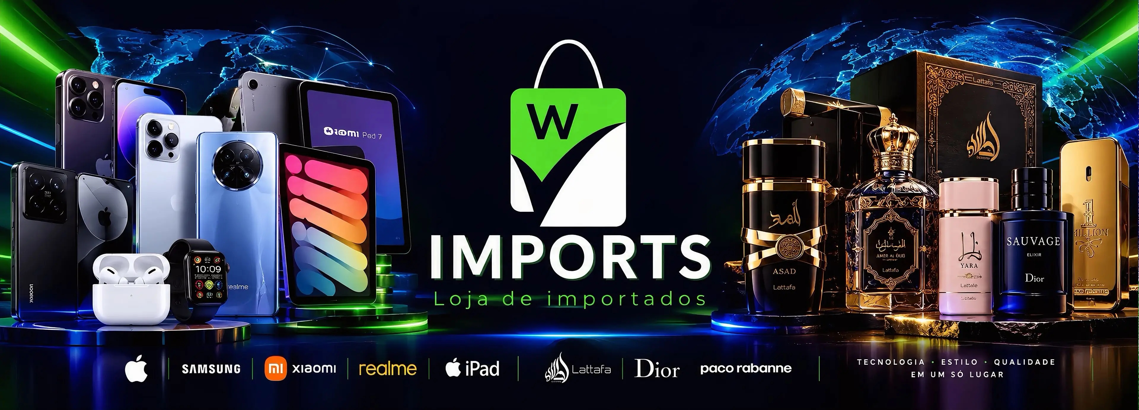 W Imports - Loja Oficial de Importados