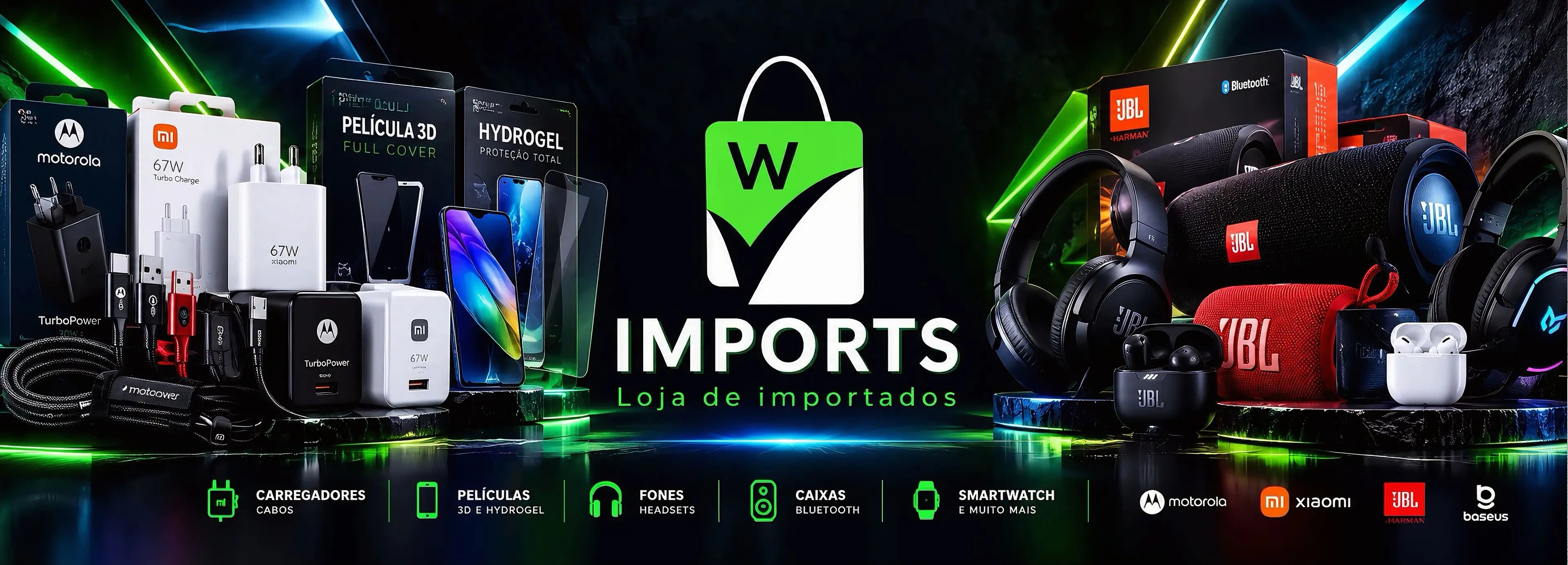 W Imports - Vitrine Destaques 1