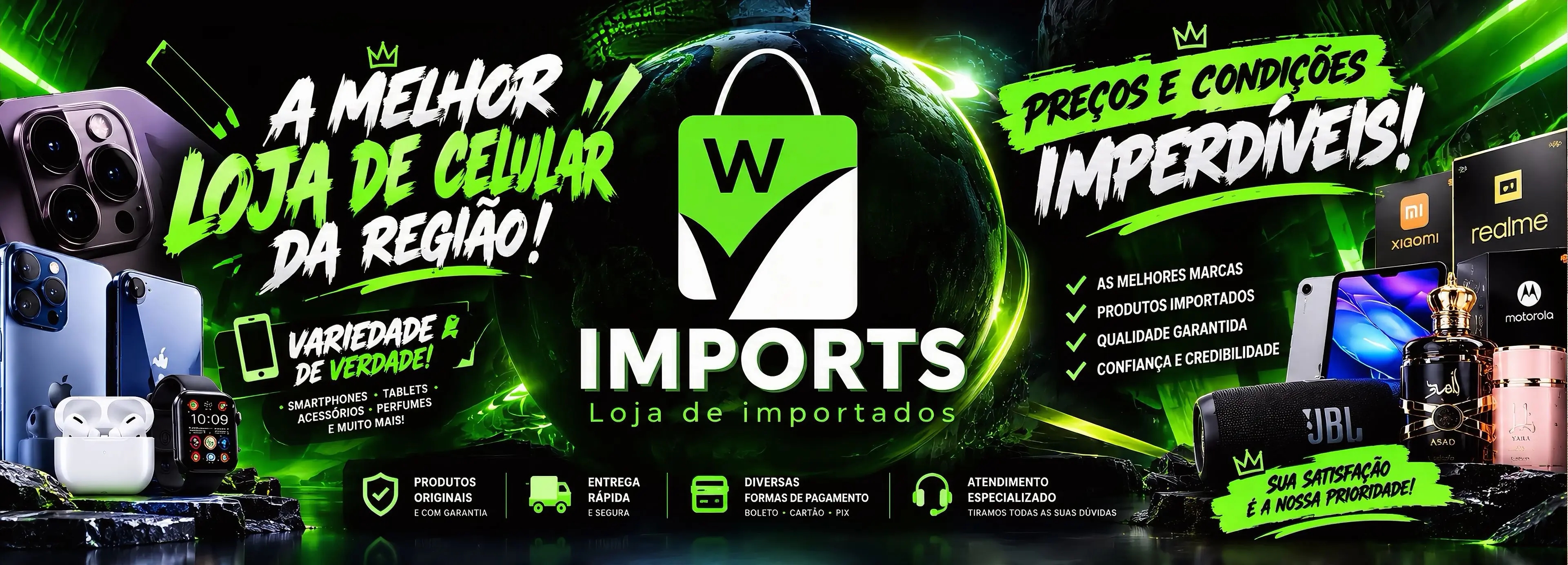 W Imports - Vitrine Destaques 2